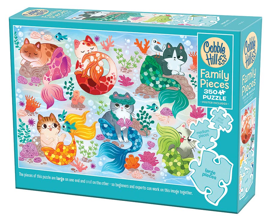 Outset Games and Cobble Hill Puzzles - Mercats (Family) 350pc puzzle