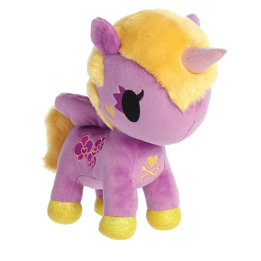 7.5" FLOWER POWER - ORCHID UNICORNO - #shop_name AuroraPlush