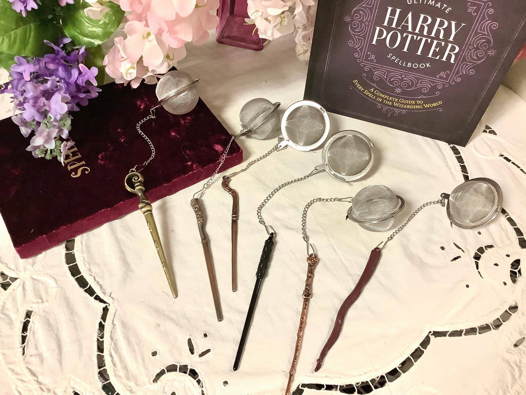 All Little Cute Things - Tea Ball Infuser Harry Potter Wizard Character Magical Wand