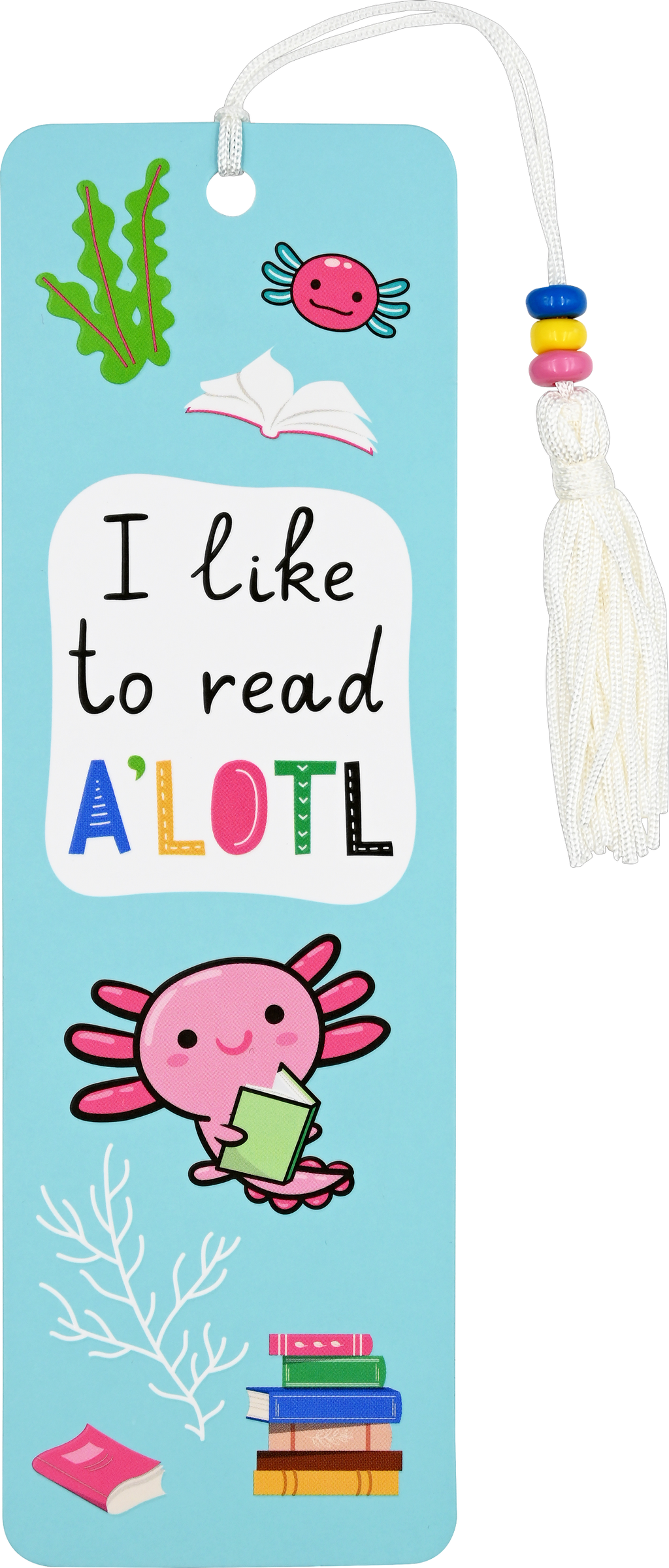 Peter Pauper Press - Axolotls Beaded Bookmark