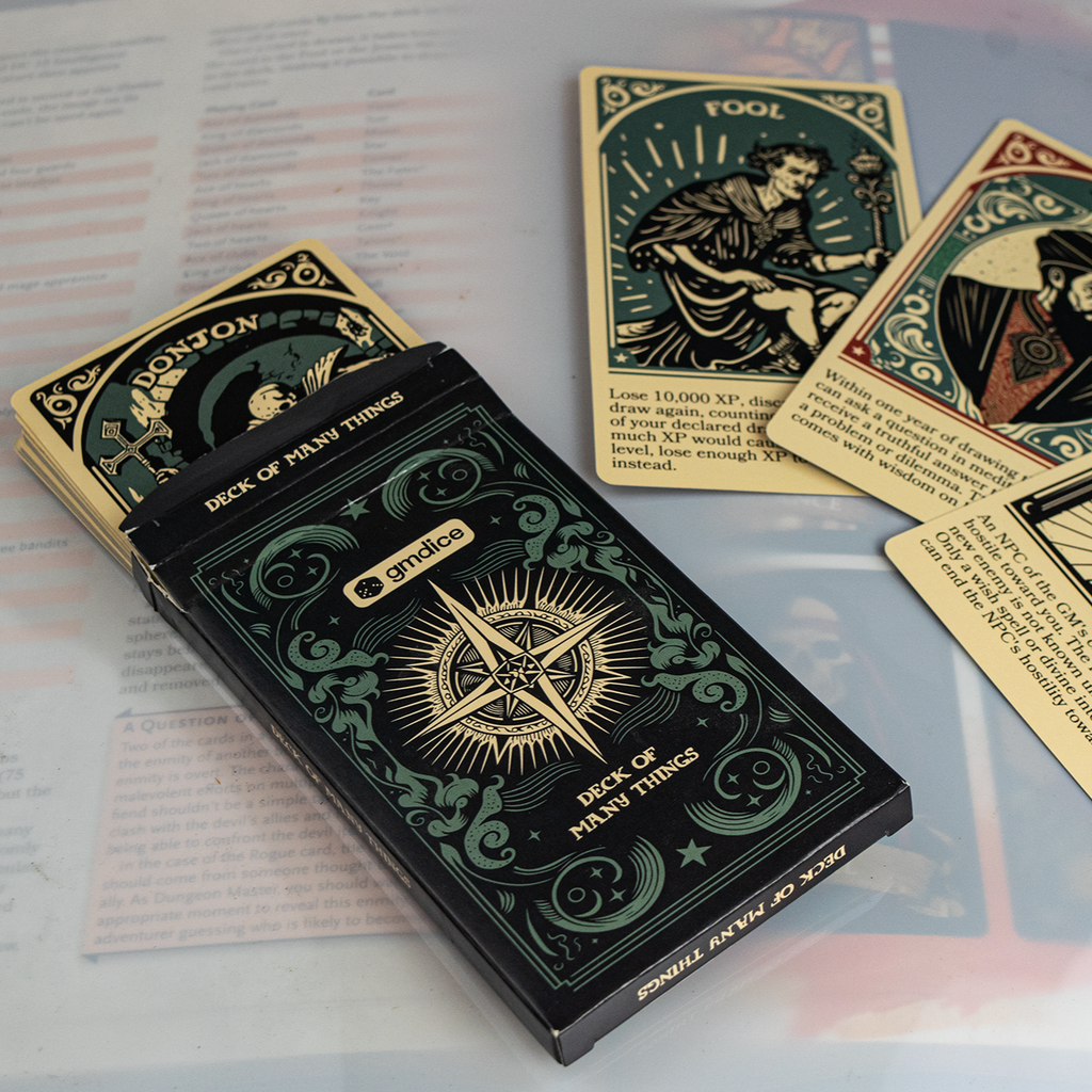 Game Master Dice - D&D Deck of Many Things: The Physical Manifestation Deck