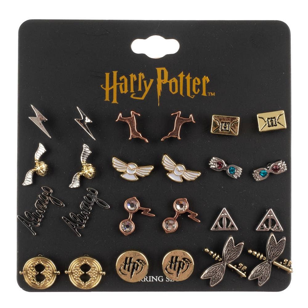 Bioworld Merchandising - Harry Potter 12 Pack Earring Set
