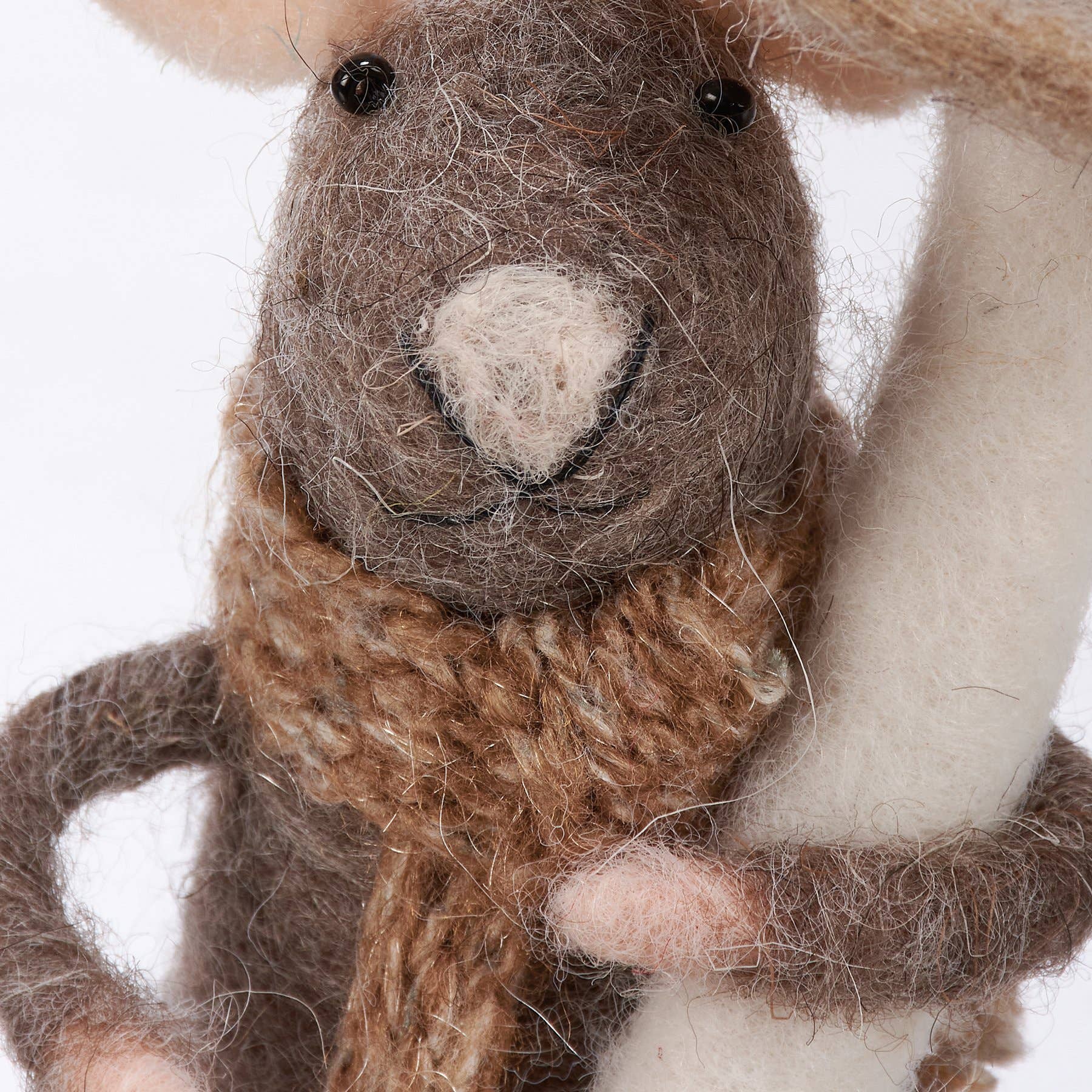 Primitives by Kathy - Brown Mushroom Mouse Critter