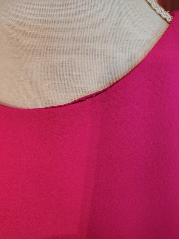 London Times Hot Pink Sheath Dress | Size 6