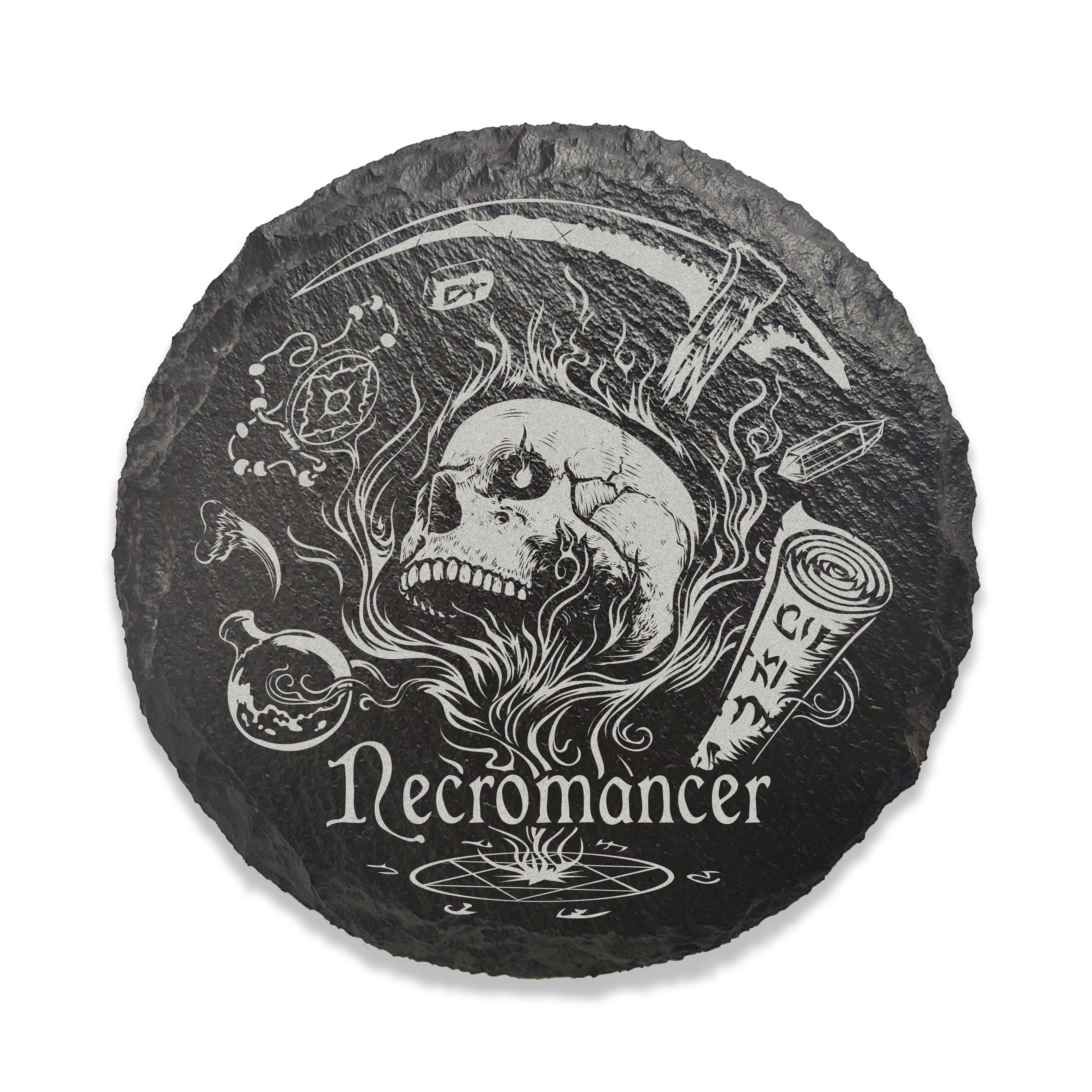 Game Master Dice - D&D Class Slate Coaster