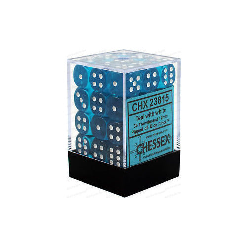 Dice: Chessex 12mm d6 Dice Block (36 Dice)