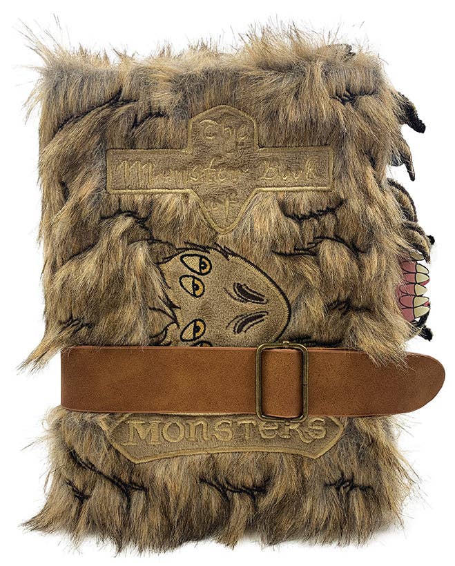 Insight Editions - Harry Potter: Monster Book of Monsters Plush Journal