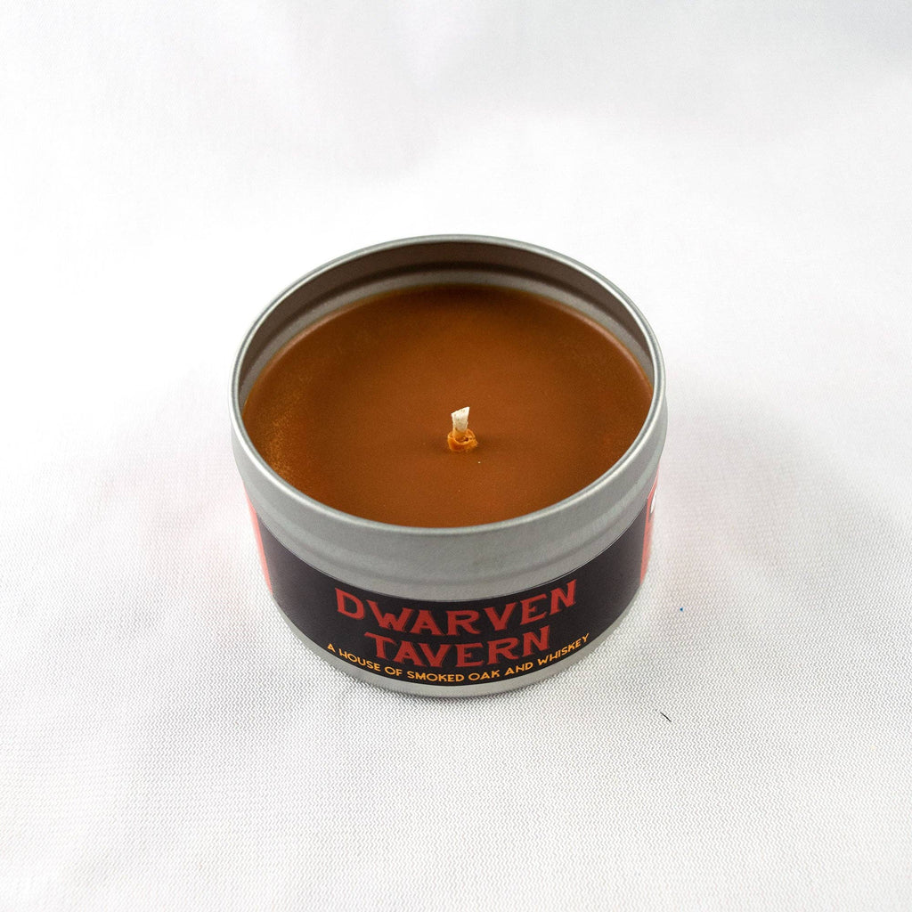 Game Master Dice - Dwarven Tavern Gaming Candle
