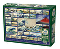 Outset Games and Cobble Hill Puzzles - Hokusai 1000pc puzzle