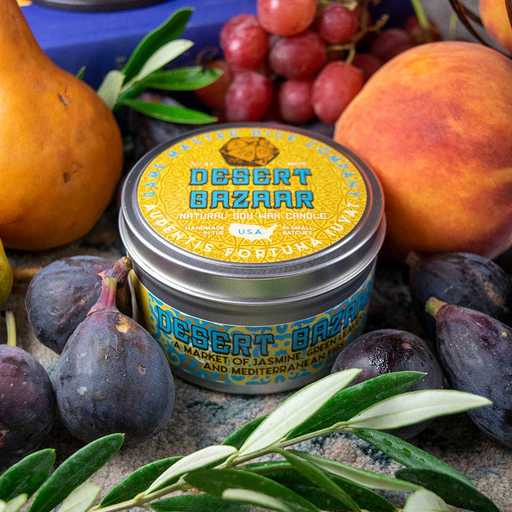 Game Master Dice - Desert Bazaar Candle