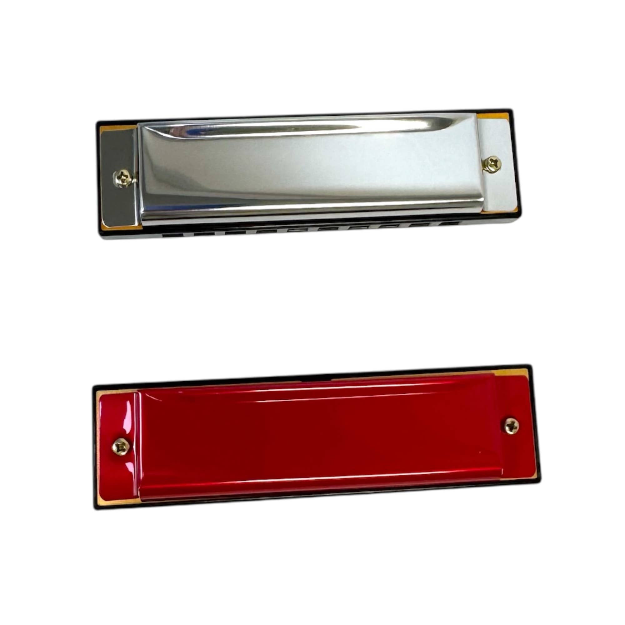 Toysmith - Neato! 4" Metal Harmonica - Retro Classic, vintage toys