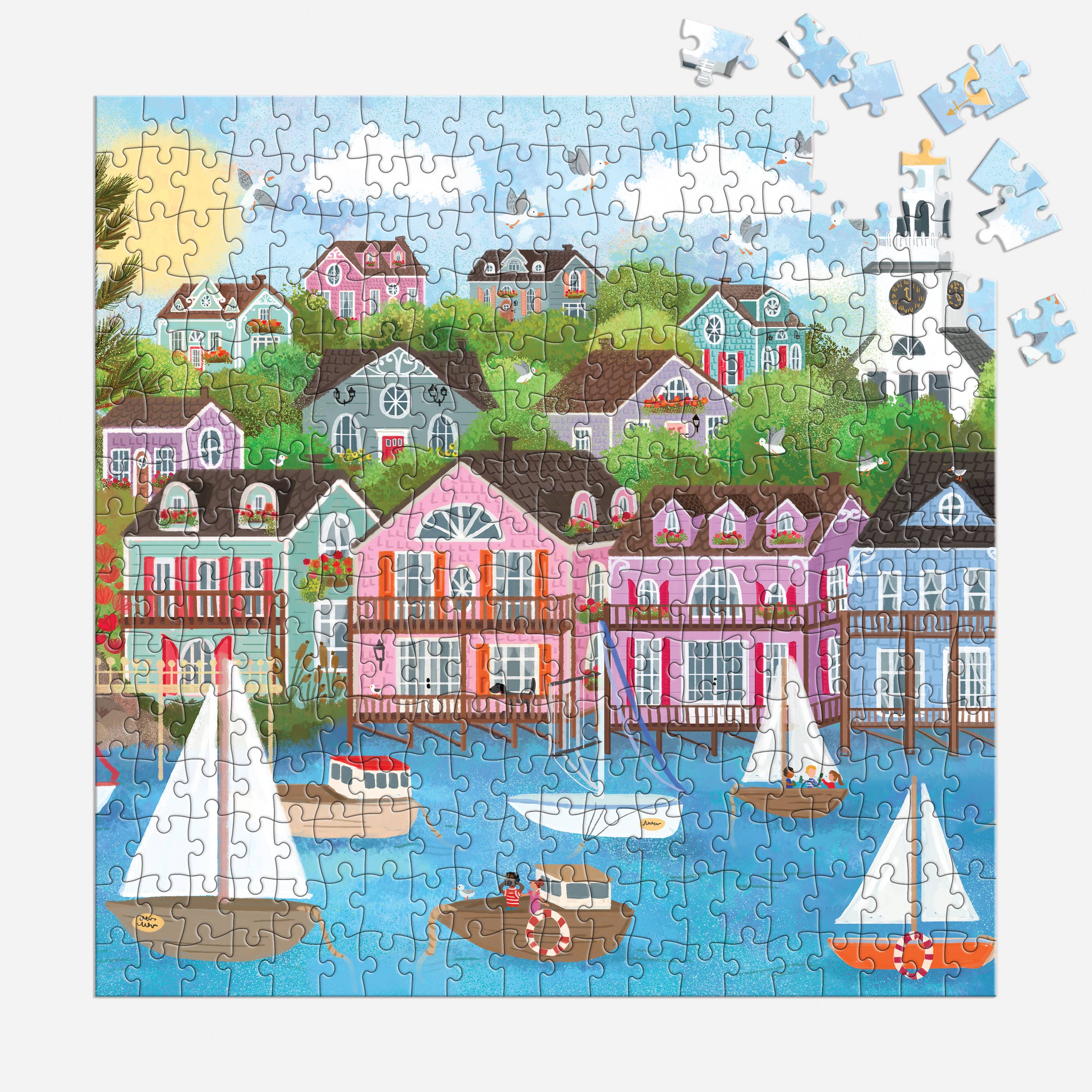 Chronicle Books - Joy Laforme Harbor by the Sea 300 Piece Puzzle