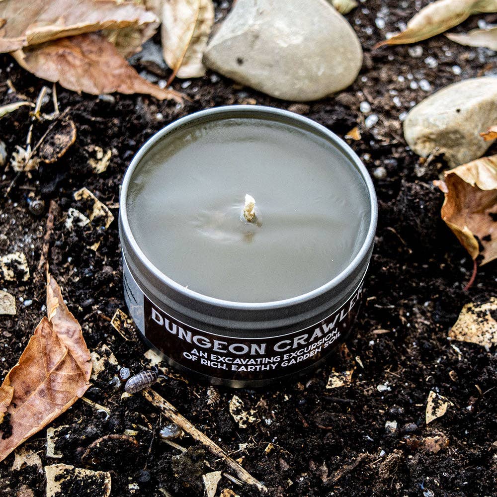 Game Master Dice - Dungeon Crawler Gaming Candle