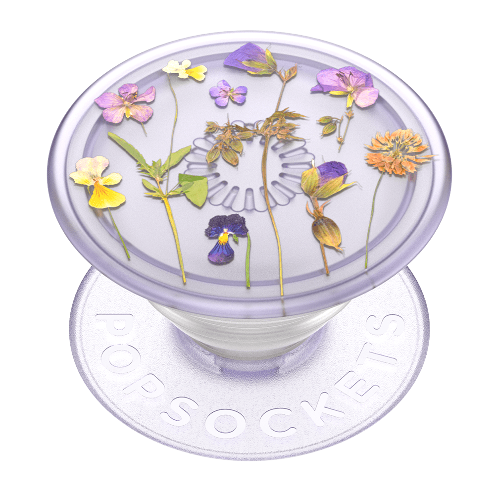 PopSockets - PopSockets Phone Grip - Plant Purple Fields