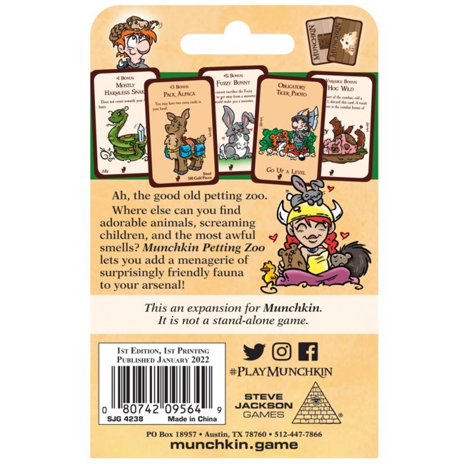 Steve Jackson Games - Munchkin Petting Zoo