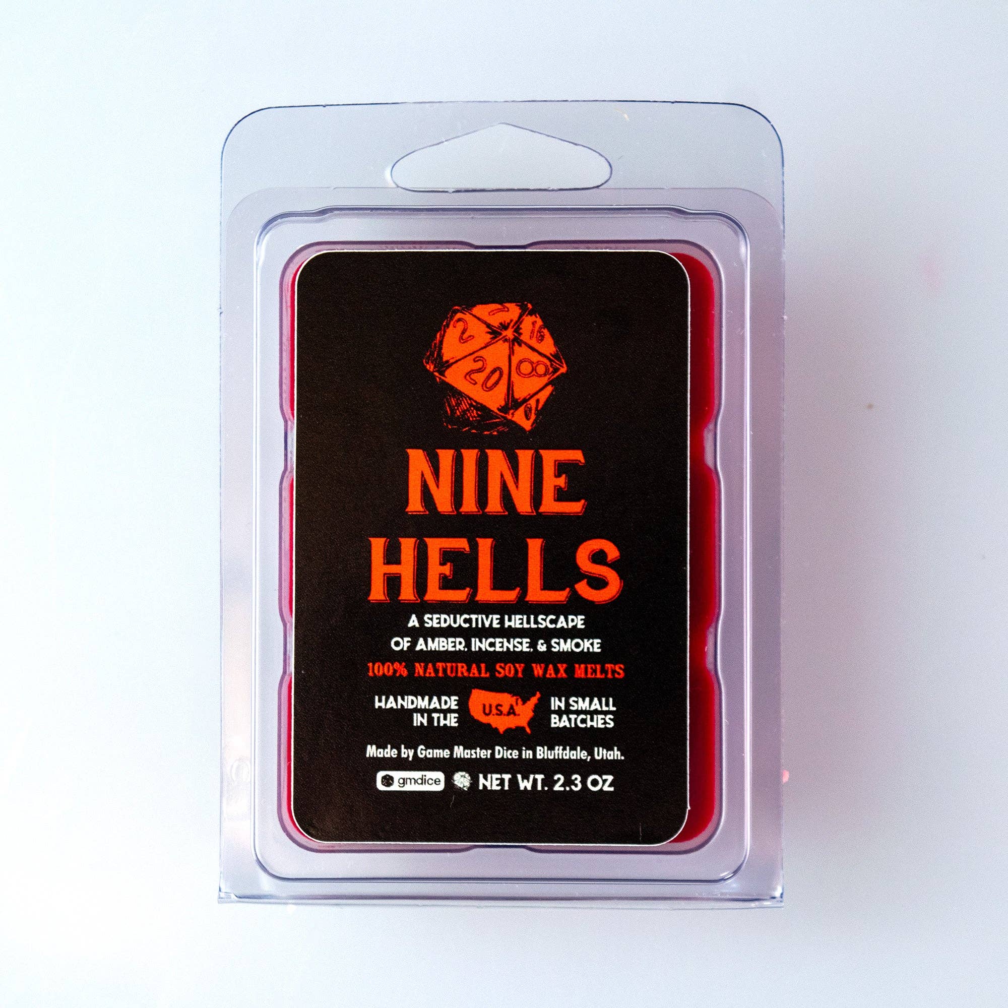 Game Master Dice - Nine Hells Gaming Candle