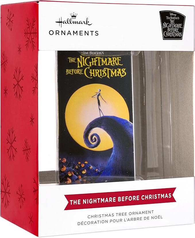 Nightmare Before Christmas VHS Ornament