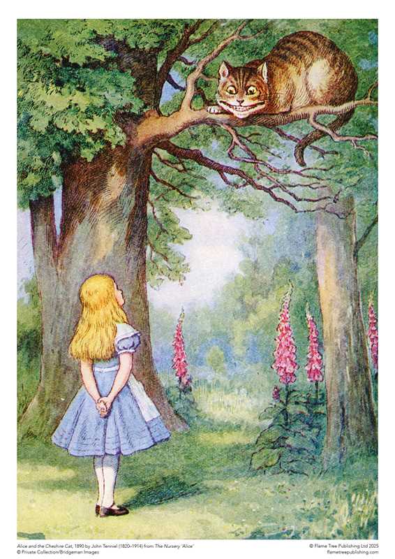 Simon & Schuster - Adult Jigsaw Puzzle Alice and the Cheshire Cat by