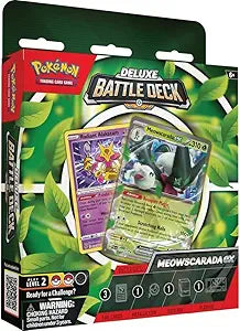 Pokemon TCG: Meowscarada / Quaquaval ex Deluxe Battle Deck