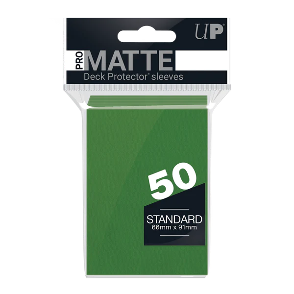 Deck Protector Pack: Green Matte 50ct