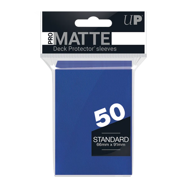 Deck Protector Pack: Blue Matte 50ct