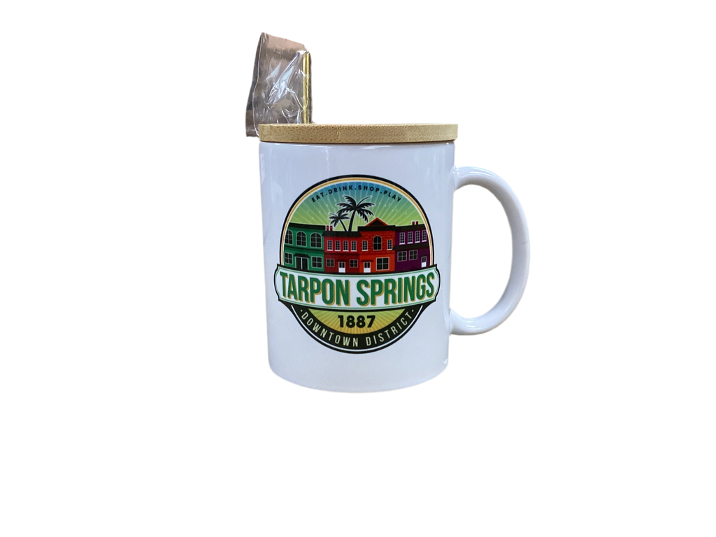 Tarpon Springs Downtown District Coffee Cup