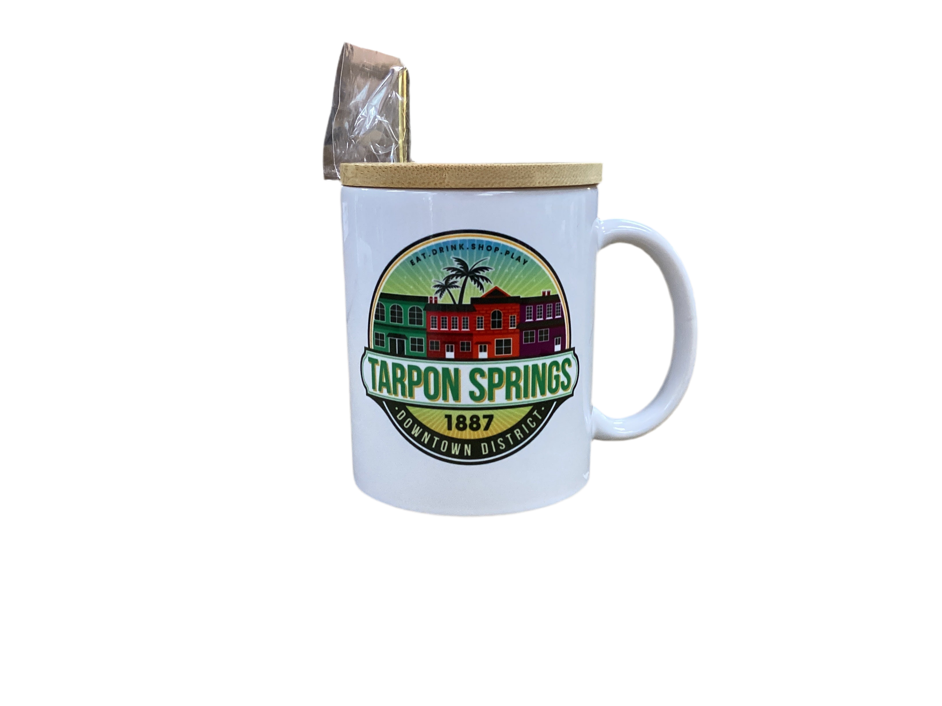 Tarpon Springs Downtown District Coffee Cup
