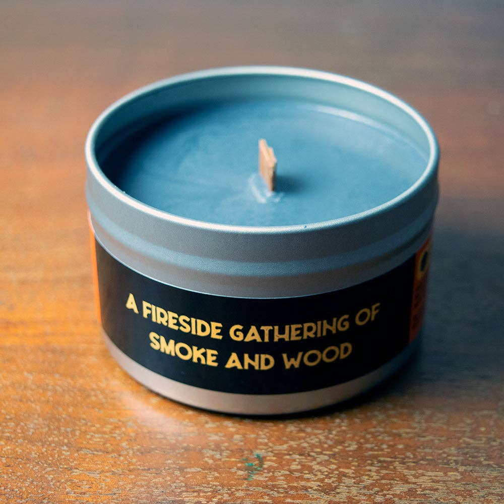 Game Master Dice - Crackling Campfire Gaming Candle