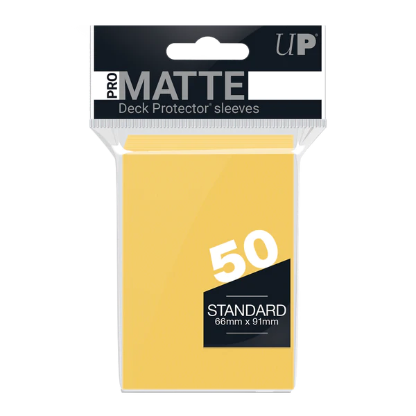 Deck Protector Pack: Yellow 50ct