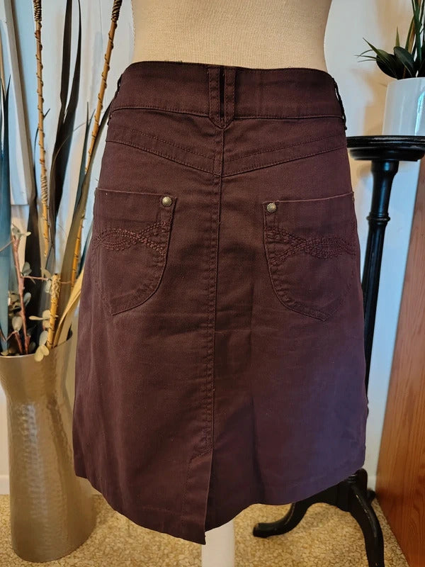 Christopher & Banks Plum Skirt | Women's Size 4