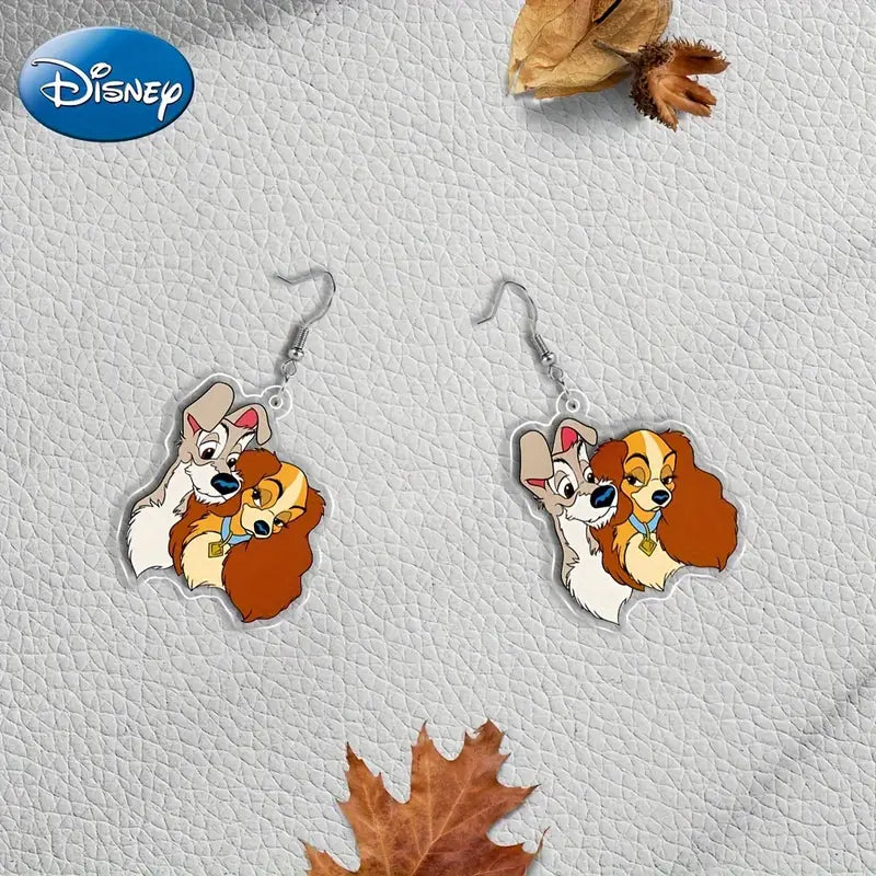 Puppy Pendant Earrings