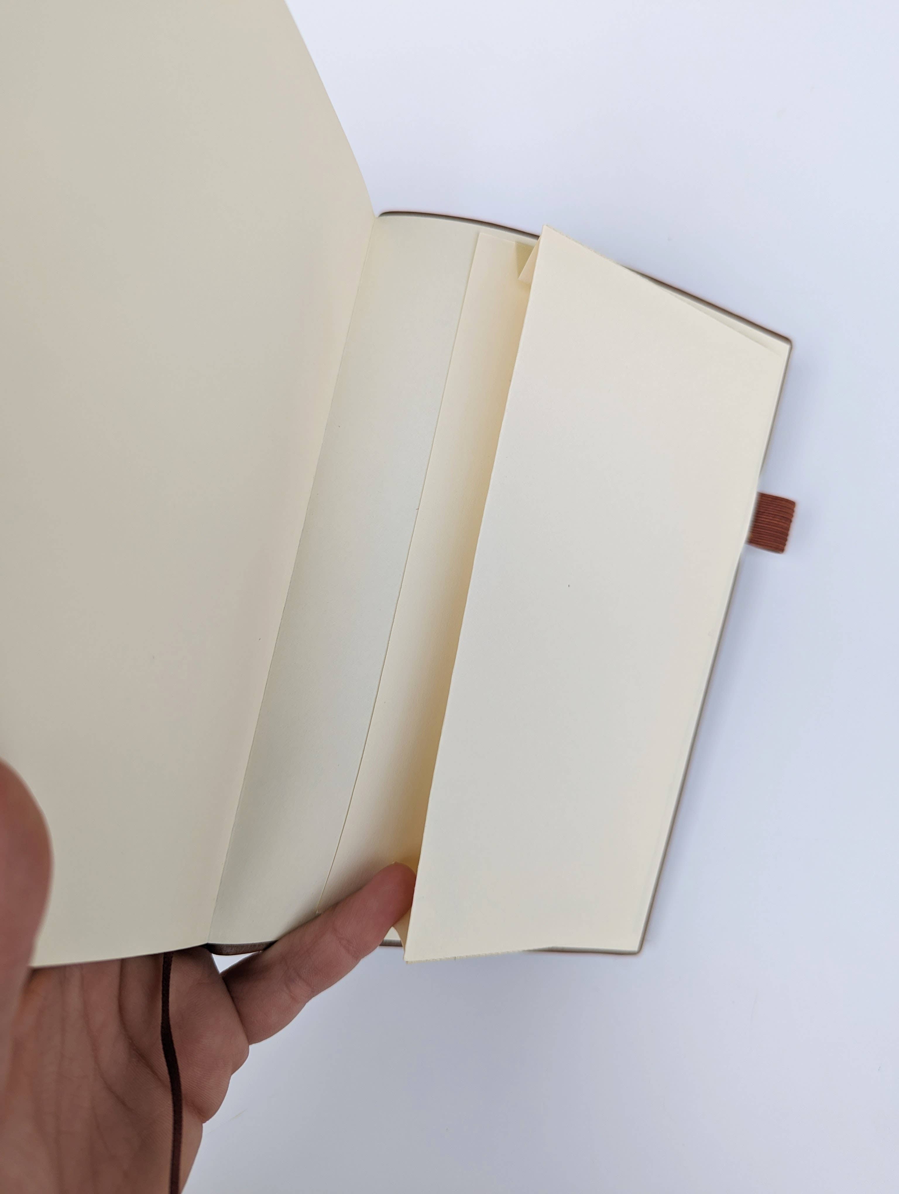 NTSD Gaming and Bookish Goods - Hobbit's Meal Planner - Vegan Leather Mini Dot Journal