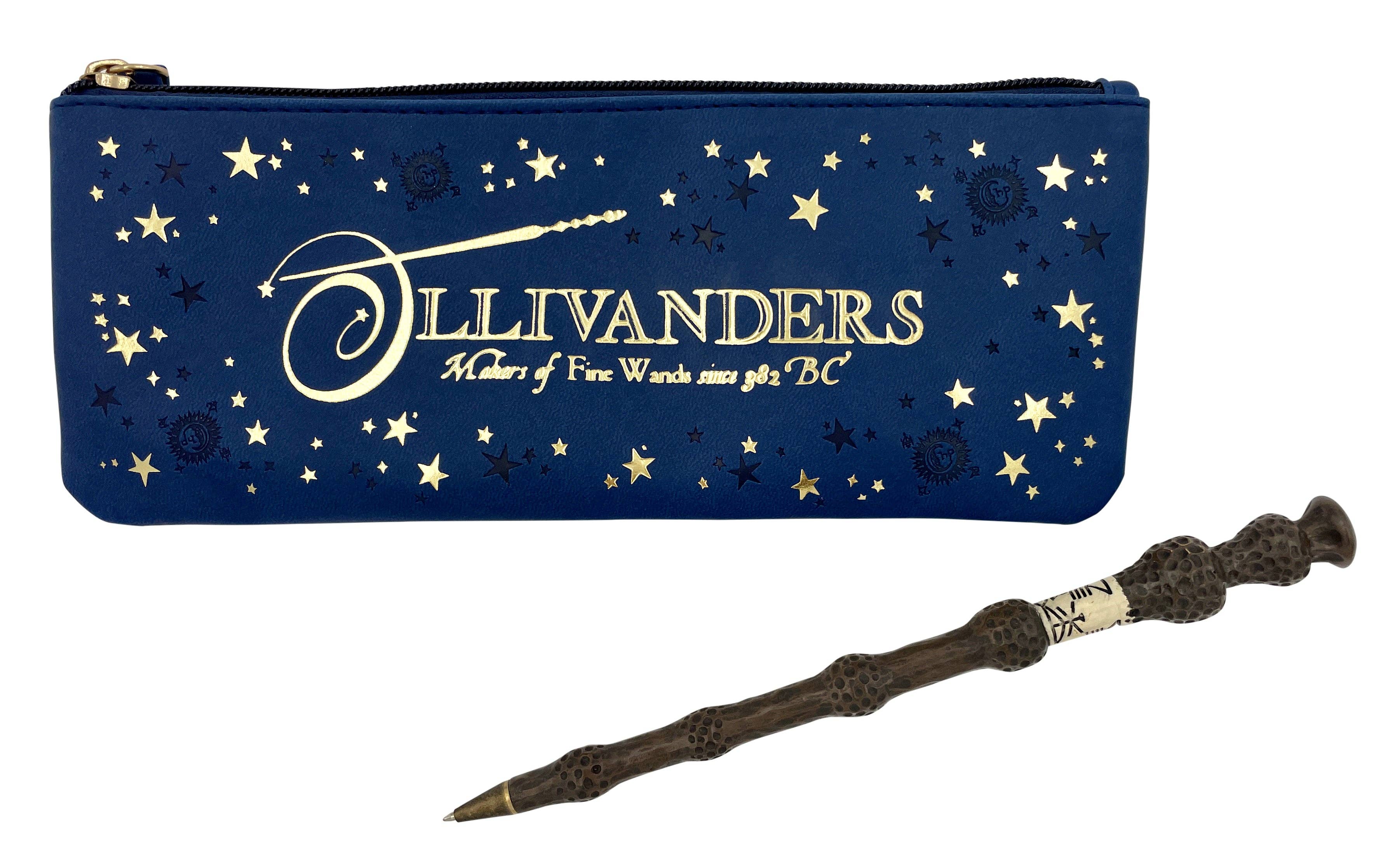 Insight Editions - Harry Potter: Ollivanders Pouch and Elder Wand Pen Set