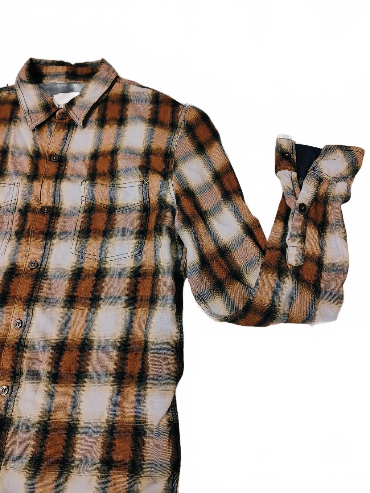 Vintage Red Women's Flannel Rust colored Size Small