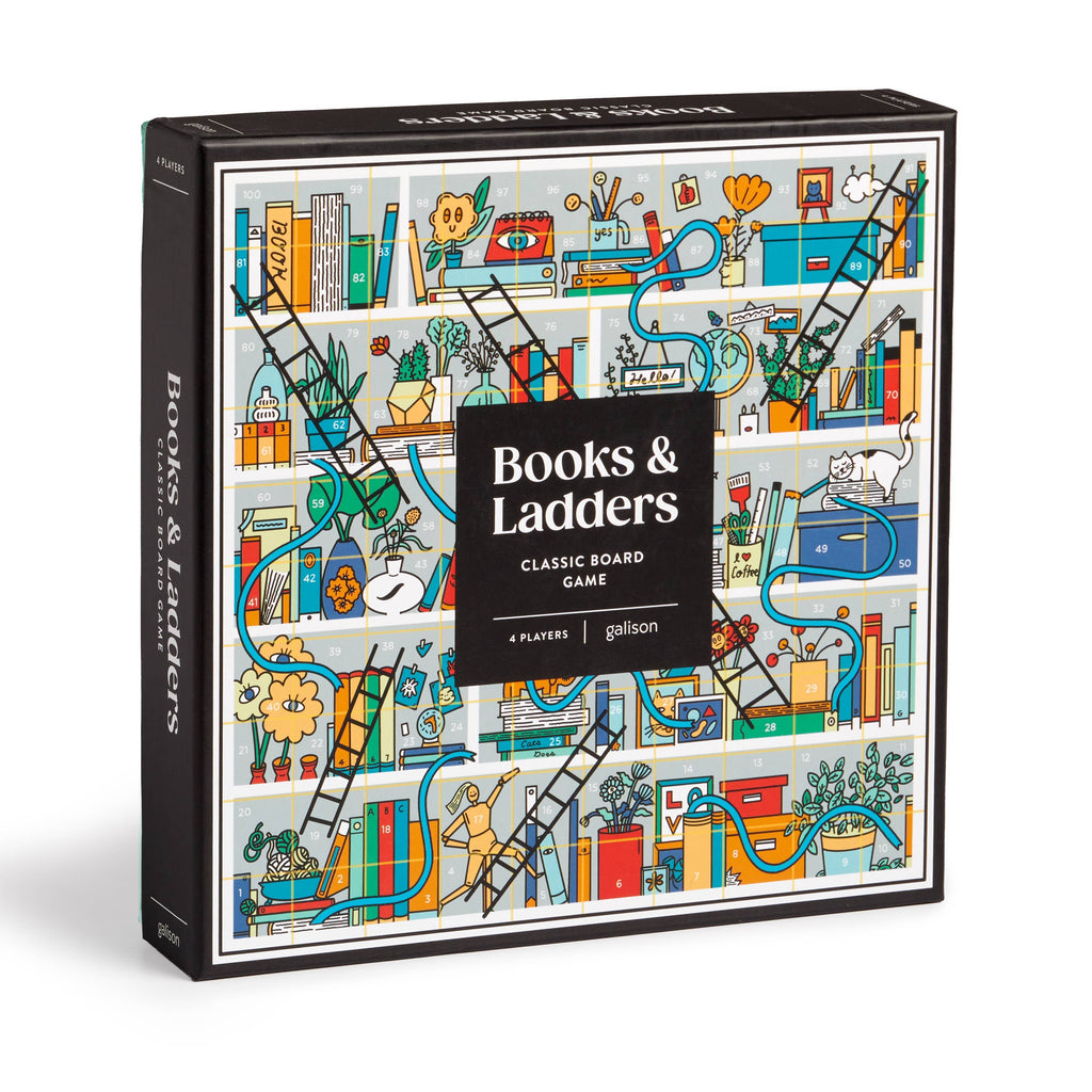 Chronicle Books - Books and Ladders Classic Board Game