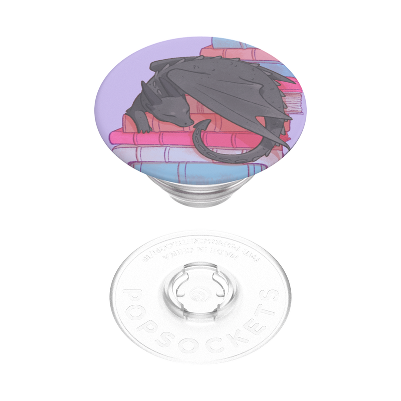 PopSockets - PopSockets Plant Curled Up With A Good Book Clear
