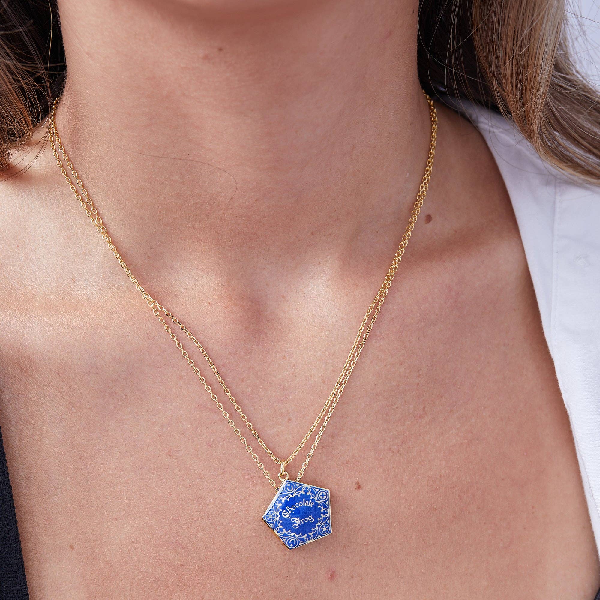 Alex and Ani - Harry Potter™ Chocolate Frog Necklace Set of 2