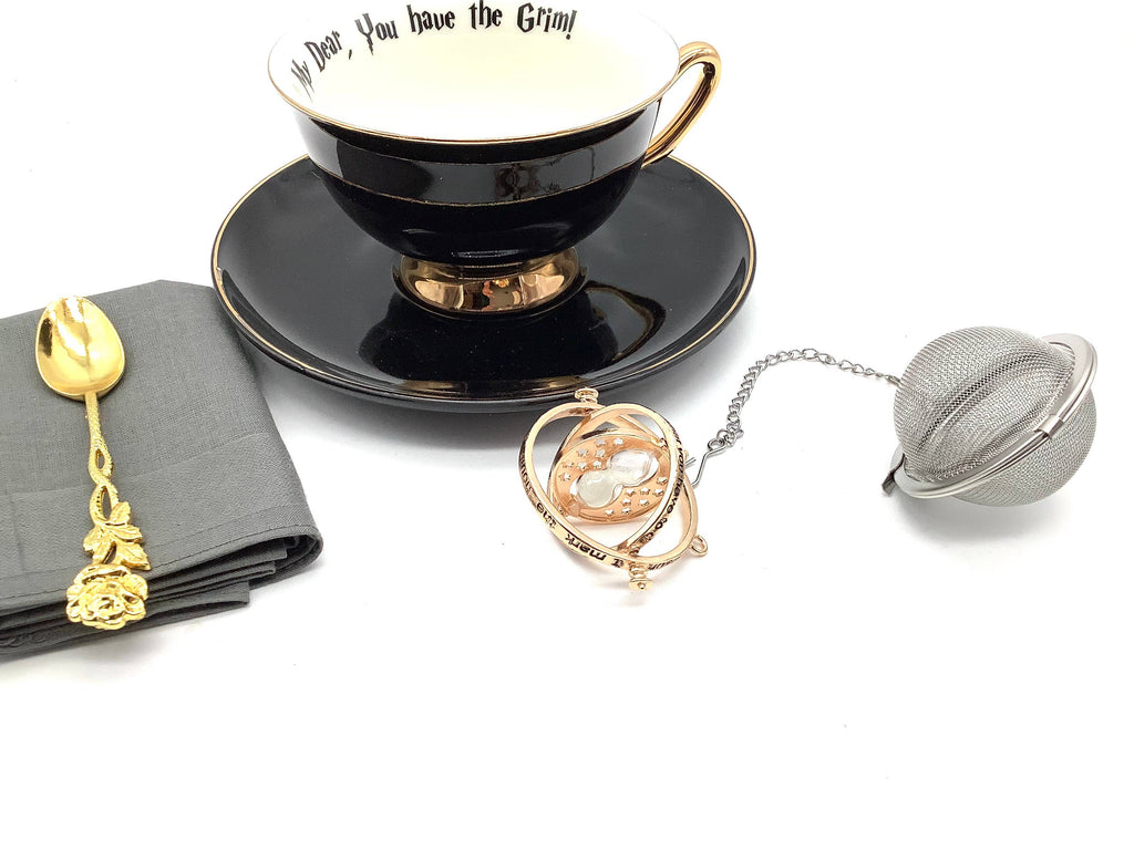 All Little Cute Things - Tea Ball Infuser Hermione Granger Spinning Time Turner