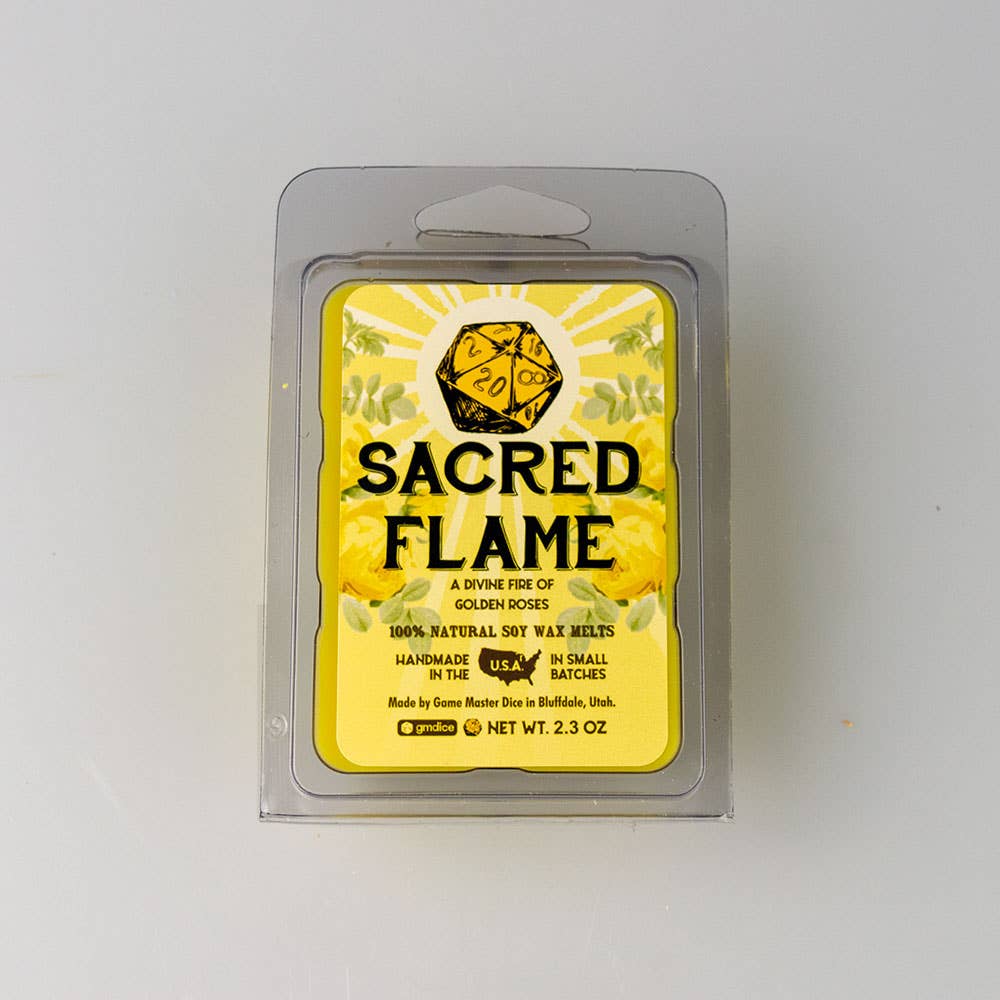 Game Master Dice - Sacred Flame Gaming Candle