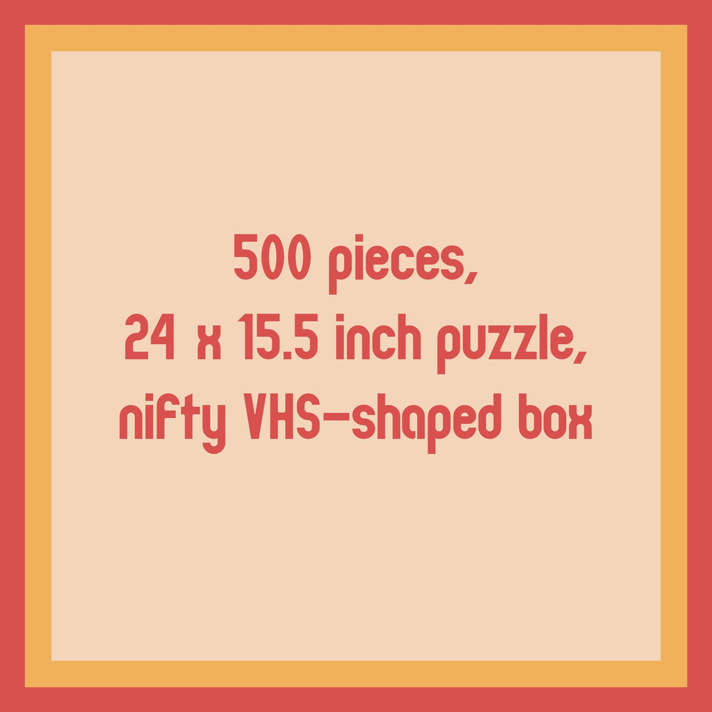 Chronicle Books - Mysteries of the 80s Dognapped! 500-Piece Puzzle