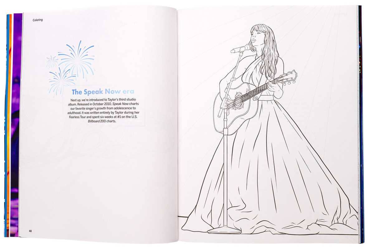 Simon & Schuster - Taylor Swift Coloring & Activity Book: Tour Edition by Editors of Thunder Bay Press