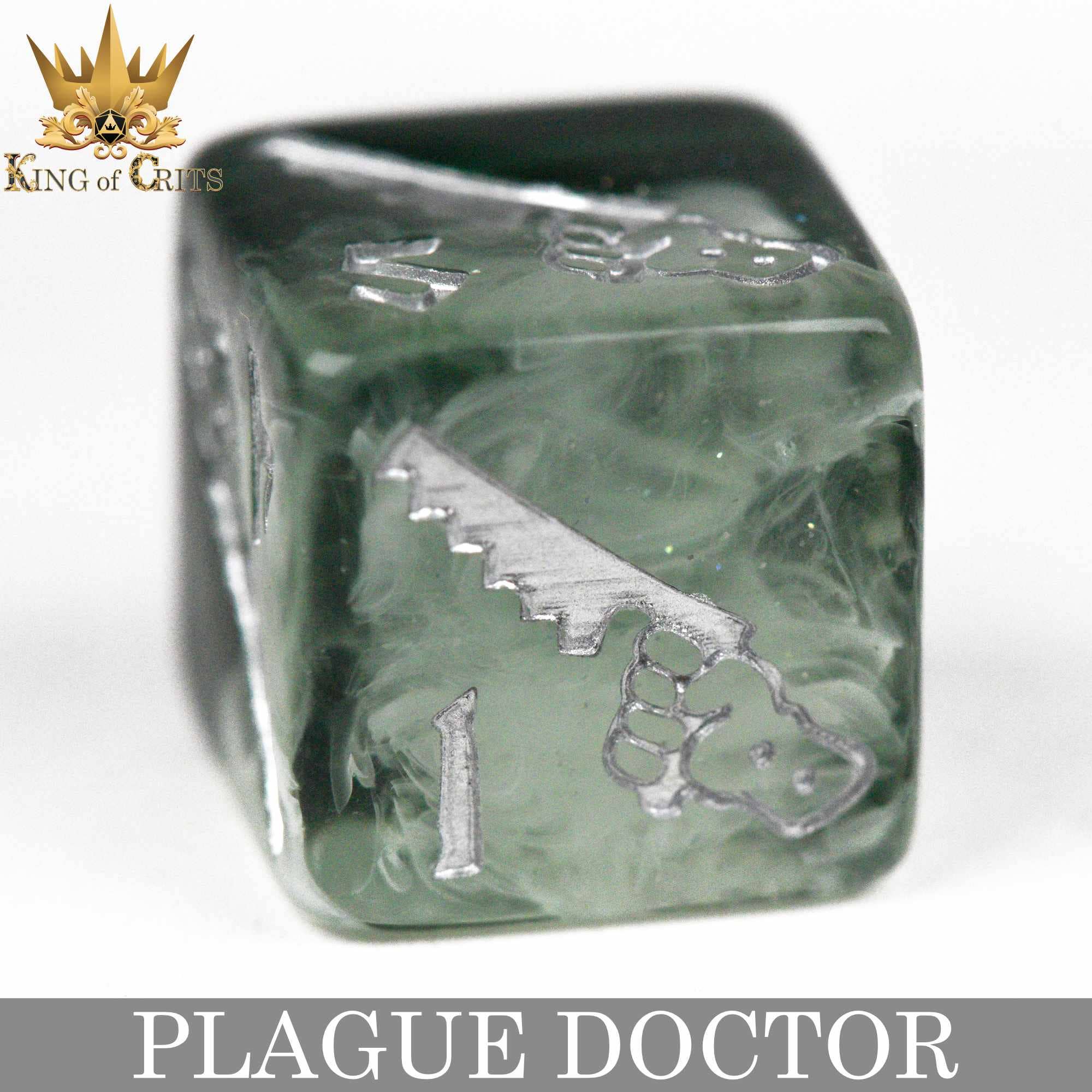 DNDDICE.COM - Plague Doctor - 11 Dice Set