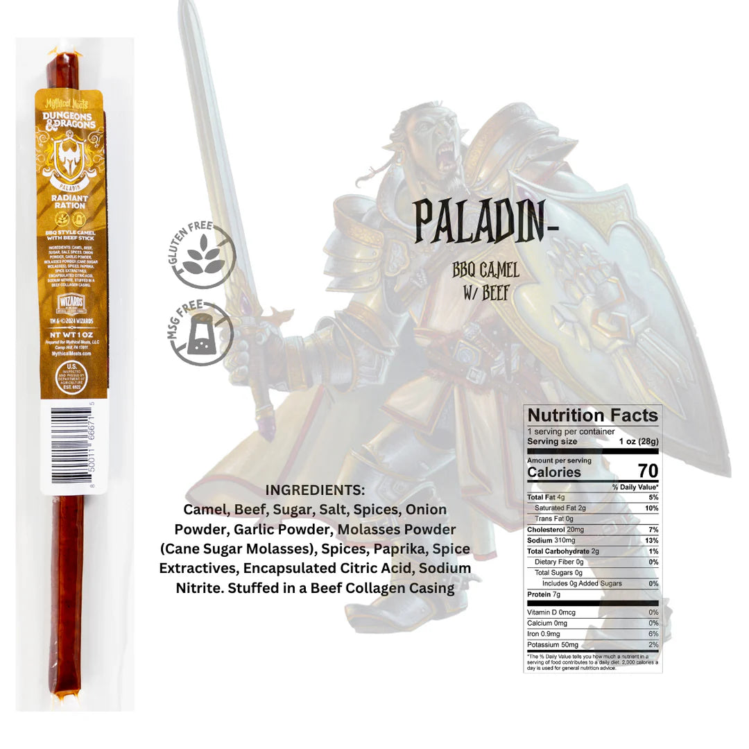 Mythical Meats: Dungeons & Dragons Variety Meat Sticks 1oz
