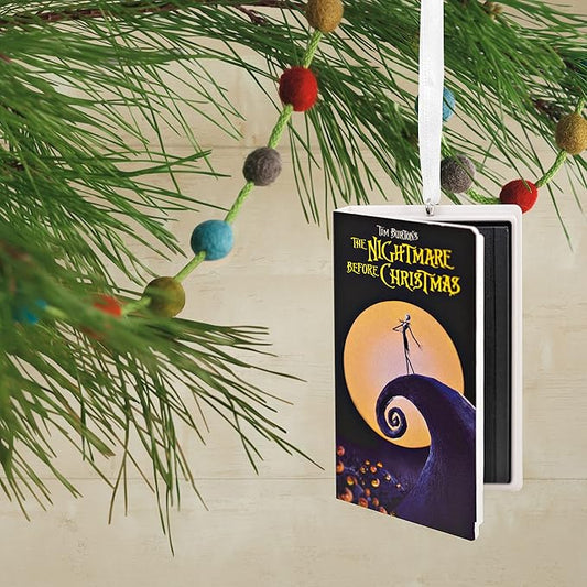 Nightmare Before Christmas VHS Ornament