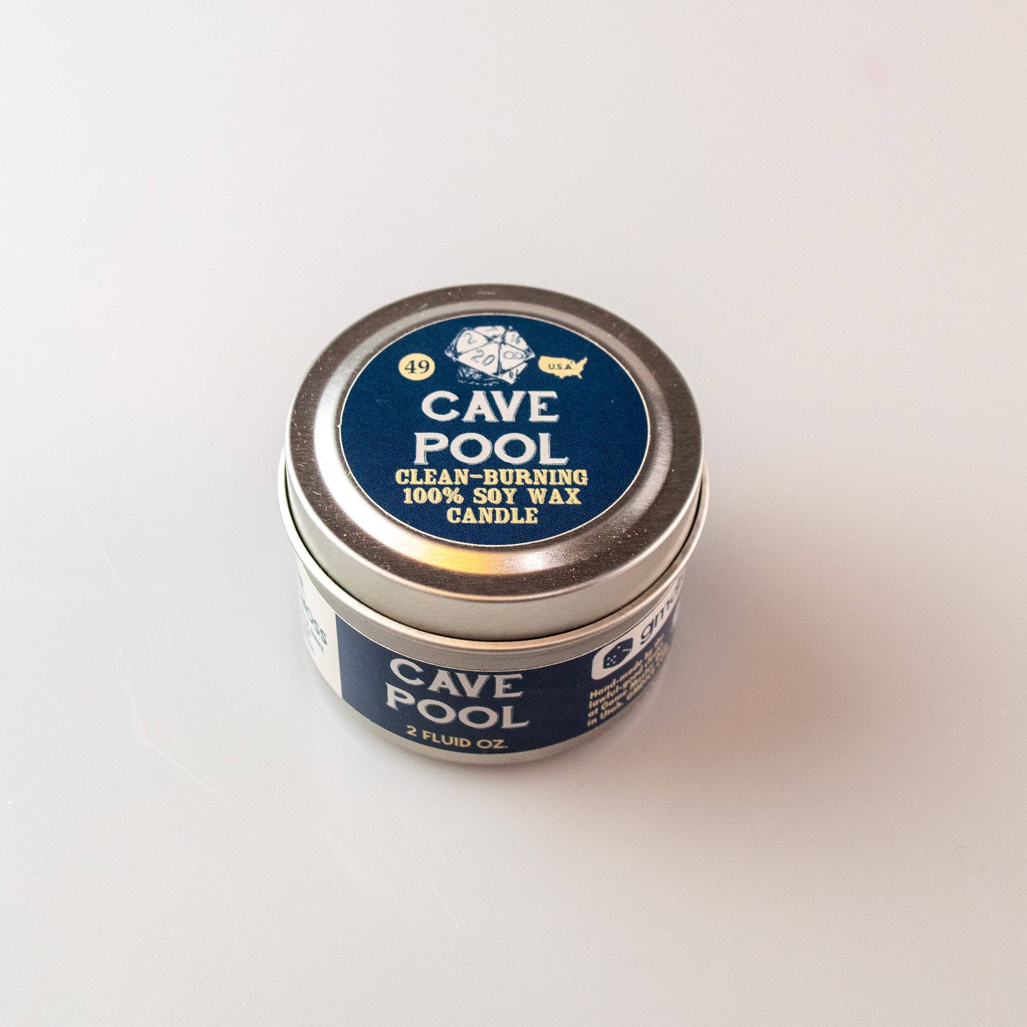 Game Master Dice - Cave Pool Gaming Candle
