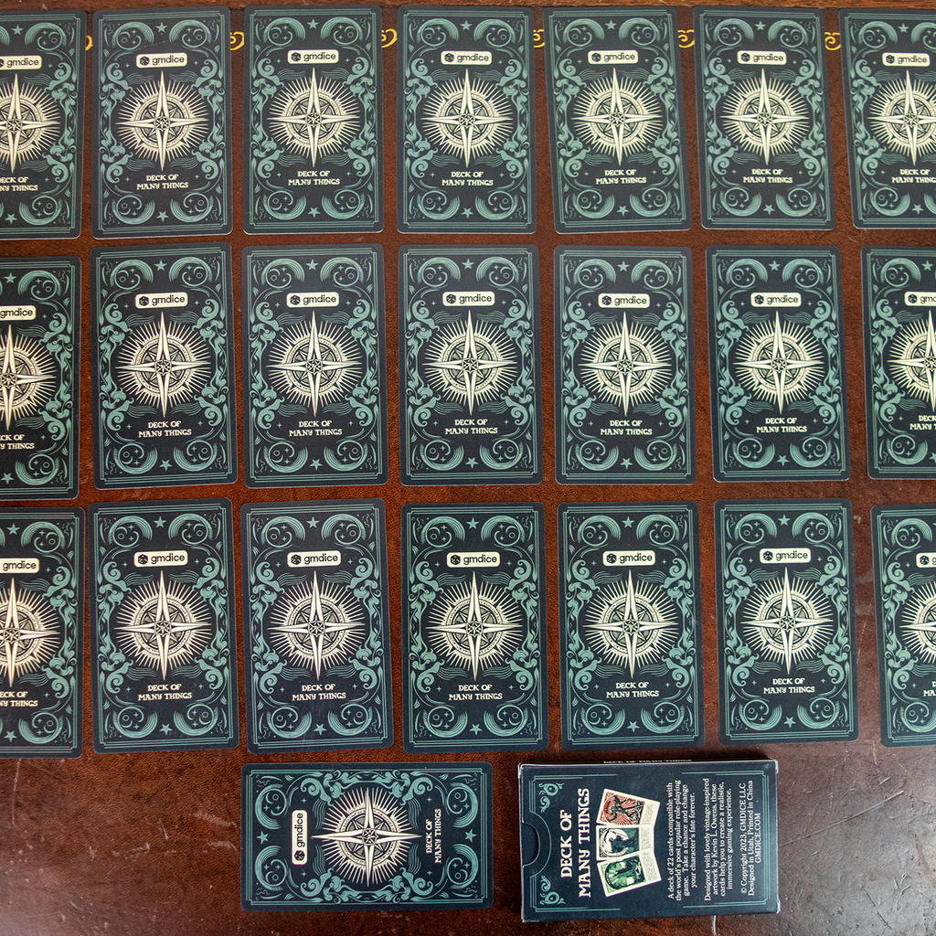 Game Master Dice - D&D Deck of Many Things: The Physical Manifestation Deck