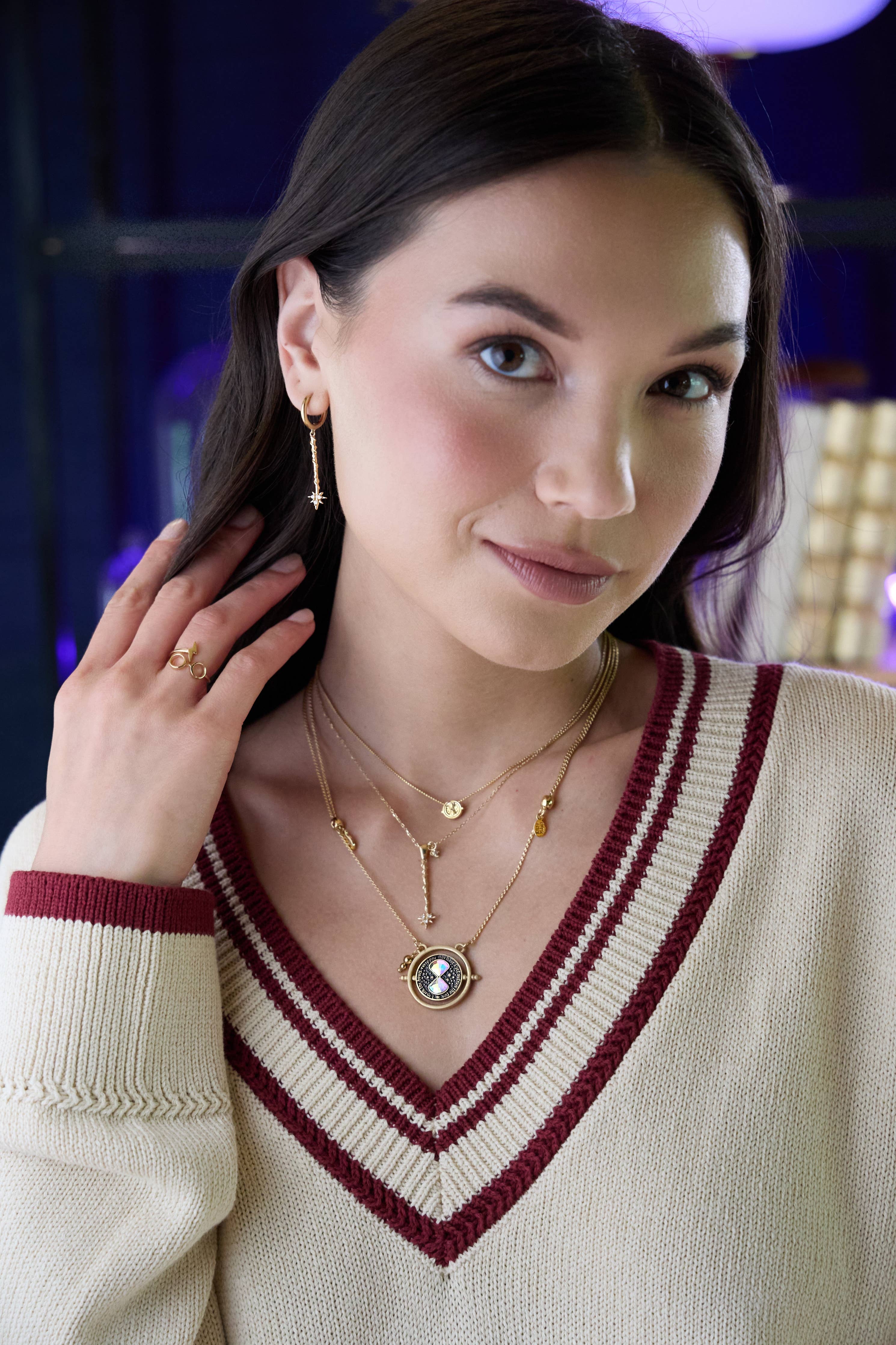 Alex and Ani - Harry Potter™ Hermione Wand Earrings