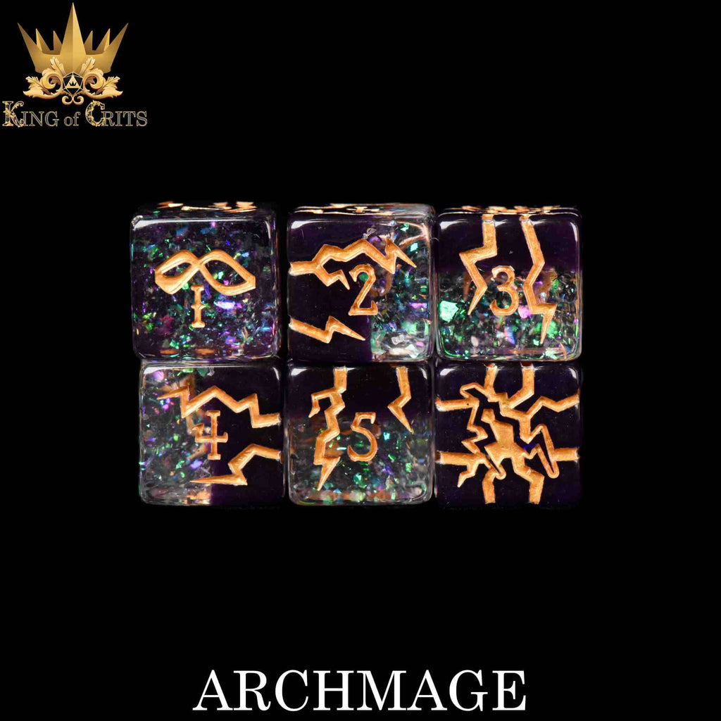 DNDDICE.COM - Archmage - 11 Dice Set