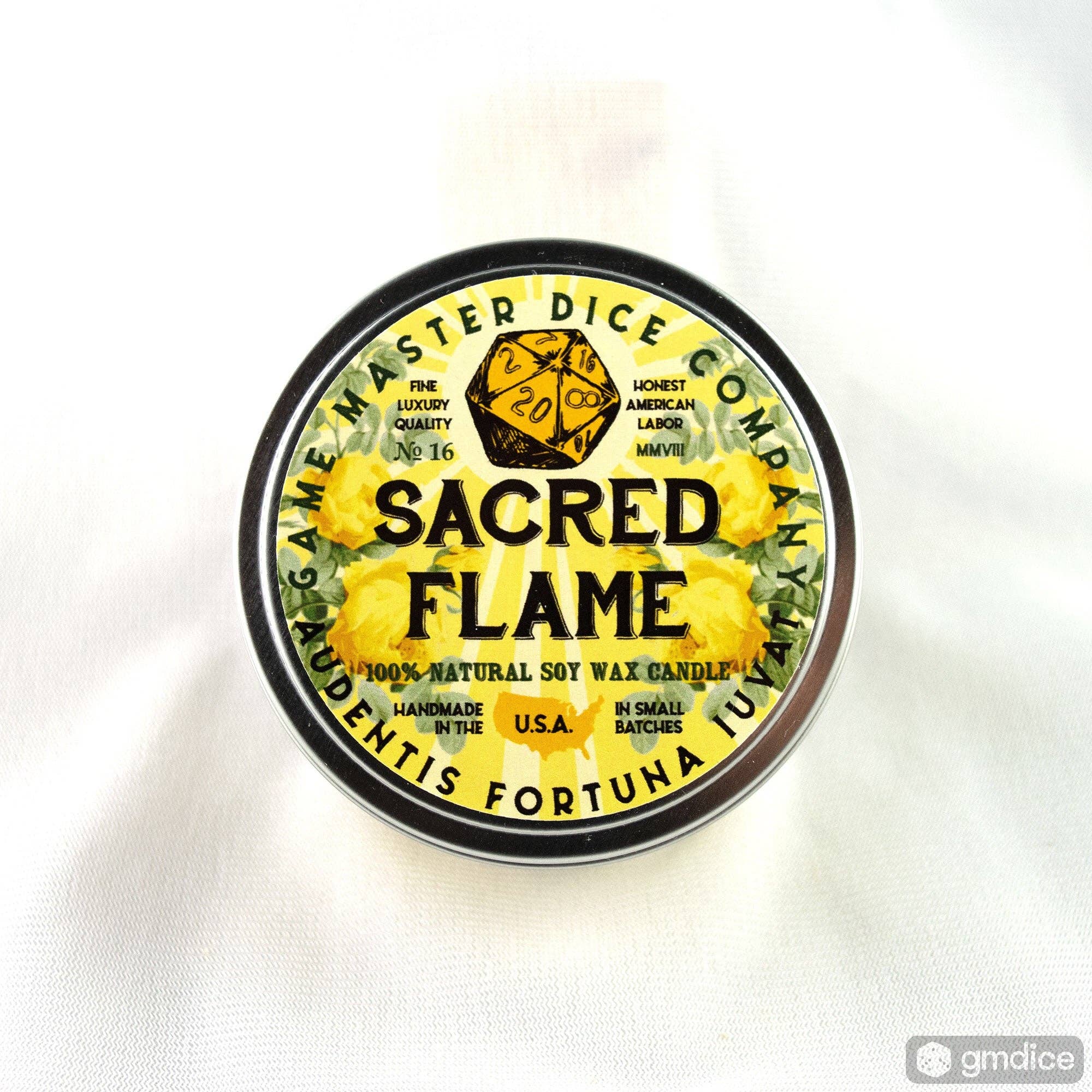 Game Master Dice - Sacred Flame Gaming Candle