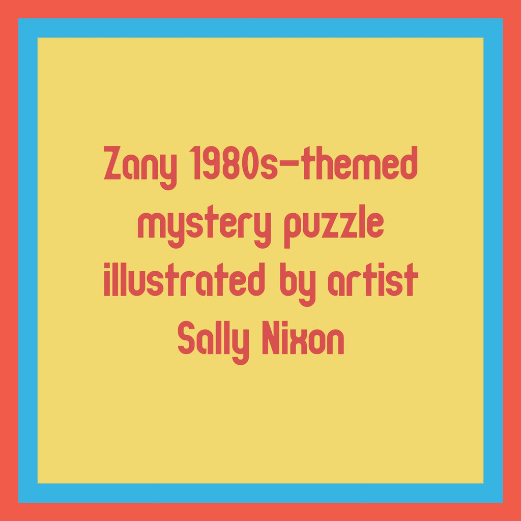 Chronicle Books - Mysteries of the 80s Death by Crab Leg 500-Piece Puzzle